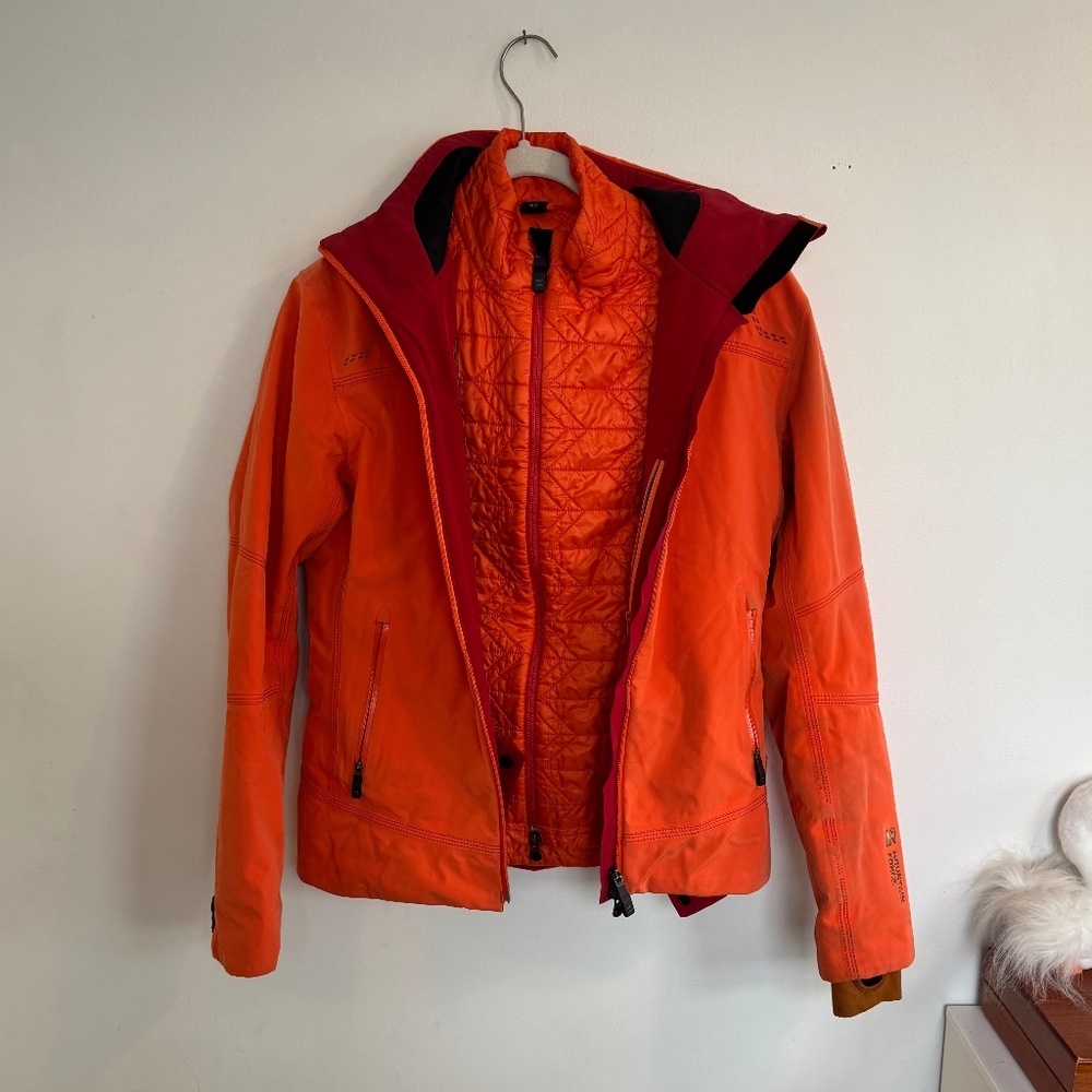 Mountain Force Women's Ski Jacket/ Vest Pair Size 36/S